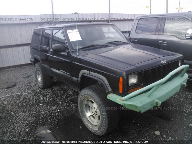 1J4FF68S5XL607953 - 1999 JEEP CHEROKEE SPORT/CLASSIC BLACK photo 1