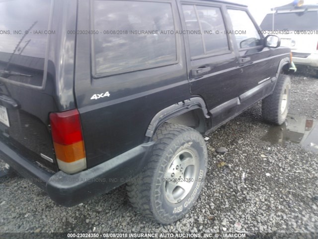 1J4FF68S5XL607953 - 1999 JEEP CHEROKEE SPORT/CLASSIC BLACK photo 4