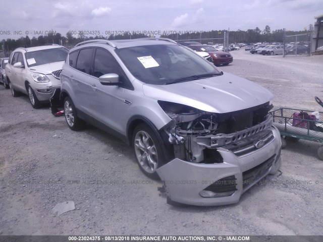 1FMCU0JX5FUC41840 - 2015 FORD ESCAPE TITANIUM SILVER photo 1