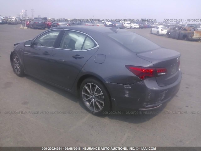 19UUB2F31HA006003 - 2017 ACURA TLX GRAY photo 3