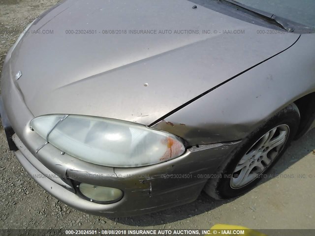 2B3HD56J4YH235711 - 2000 DODGE INTREPID ES GOLD photo 6