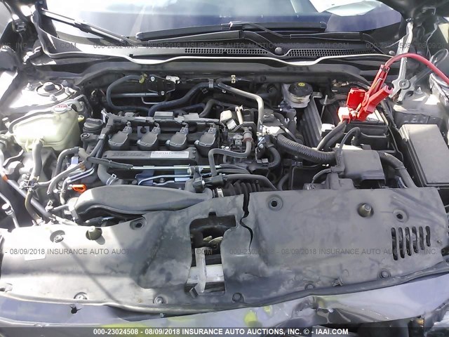 19XFC1F70HE021087 - 2017 HONDA CIVIC EXL 灰色 照片 10