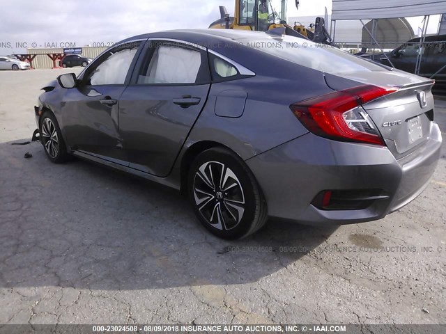 19XFC1F70HE021087 - 2017 HONDA CIVIC EXL 灰色 照片 3