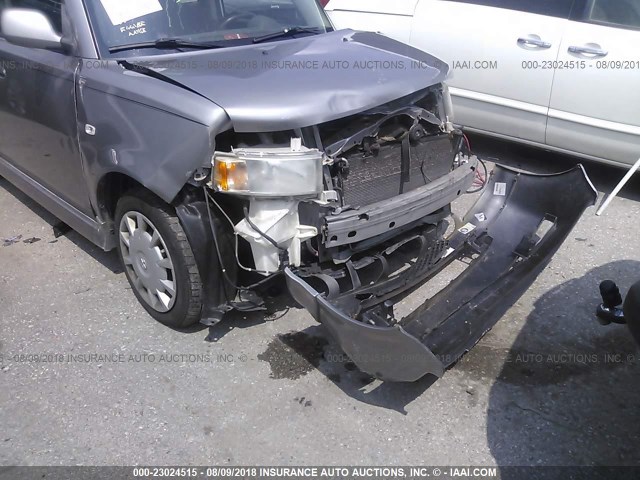 JTLKT334864088768 - 2006 TOYOTA SCION XB Plata foto 6