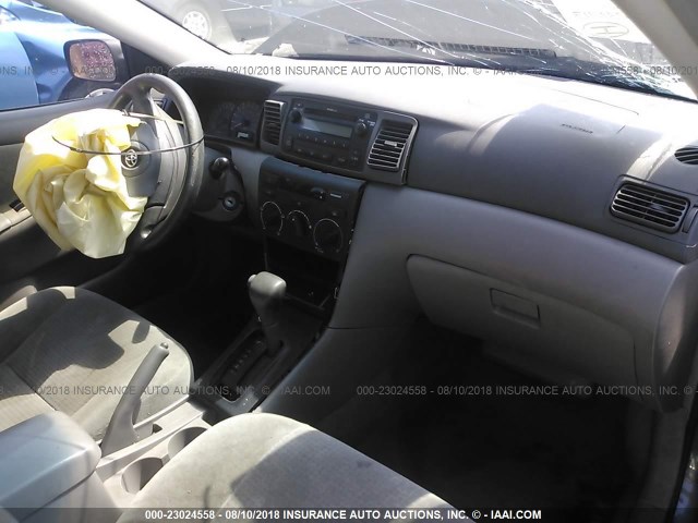 1NXBR32E17Z876390 - 2007 TOYOTA COROLLA CE/LE/S GRAY photo 5