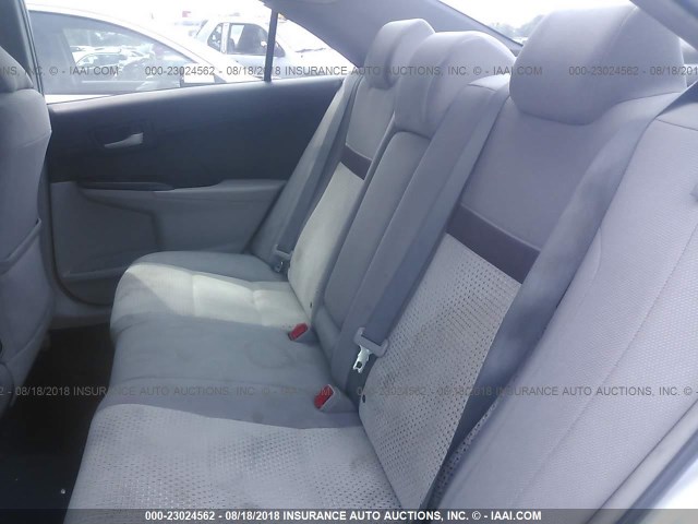 4T1BF1FK5DU211131 - 2013 TOYOTA CAMRY L/SE/LE/XLE 银色 照片 8