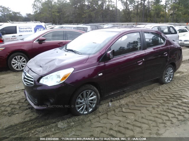 ML32F3FJXJHF13046 - 2018 MITSUBISHI MIRAGE G4 ES Bordo foto 2