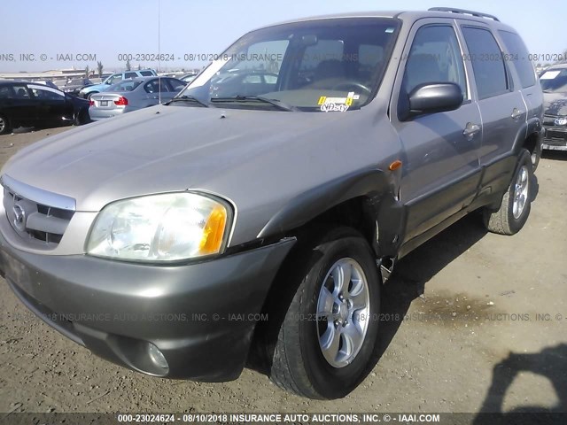 4F2CU09152KM00902 - 2002 MAZDA TRIBUTE LX/ES 银色 照片 6