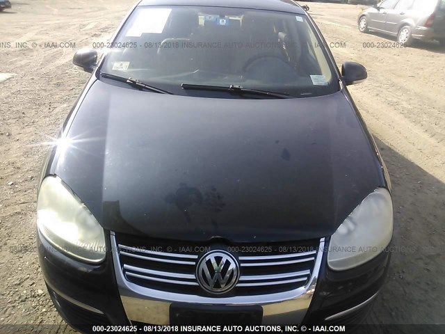3VWEF71K37M184027 - 2007 VOLKSWAGEN JETTA WOLFSBURG 黑色 照片 6