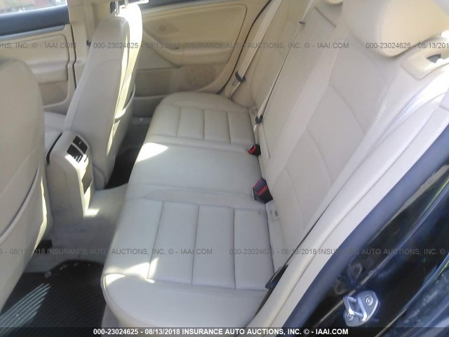 3VWEF71K37M184027 - 2007 VOLKSWAGEN JETTA WOLFSBURG 黑色 照片 8