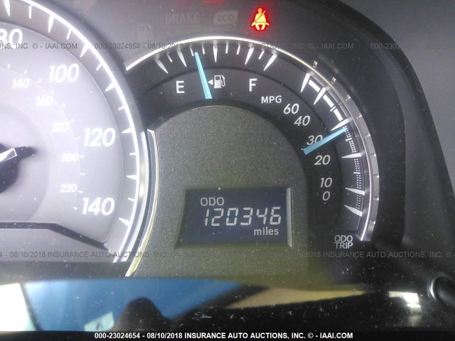 4T4BF1FKXCR205376 - 2012 TOYOTA CAMRY SE/LE/XLE შავი ფოტო 7