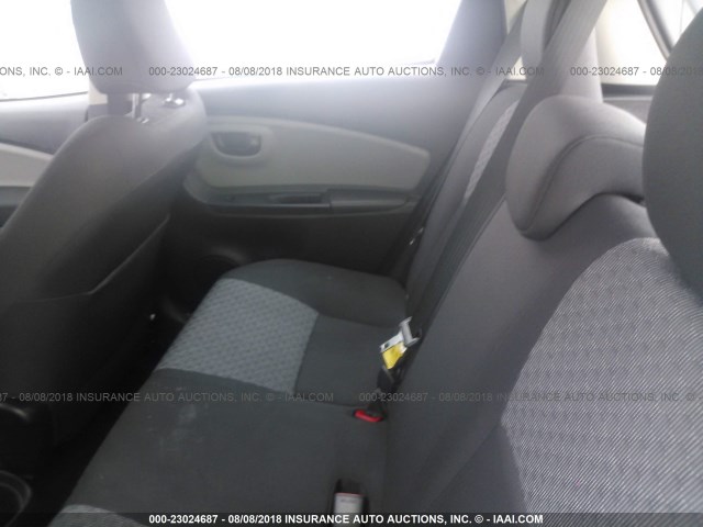 VNKKTUD36GA058881 - 2016 TOYOTA YARIS L/LE/SE SILVER photo 8