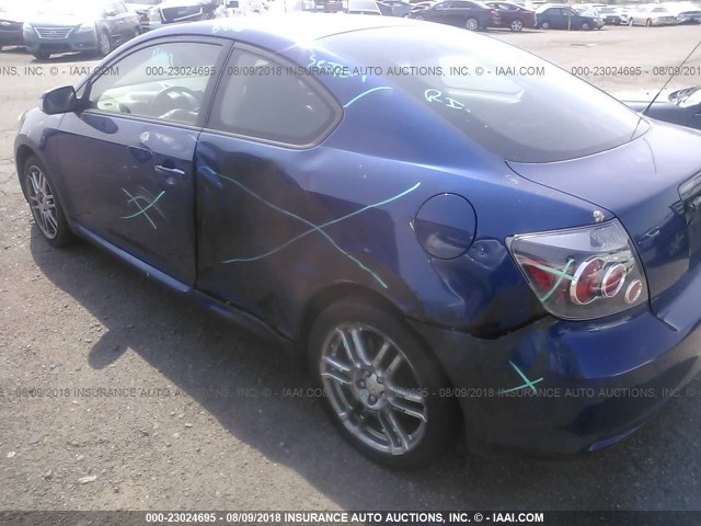 JTKDE167280258554 - 2008 TOYOTA SCION TC 蓝色 照片 6