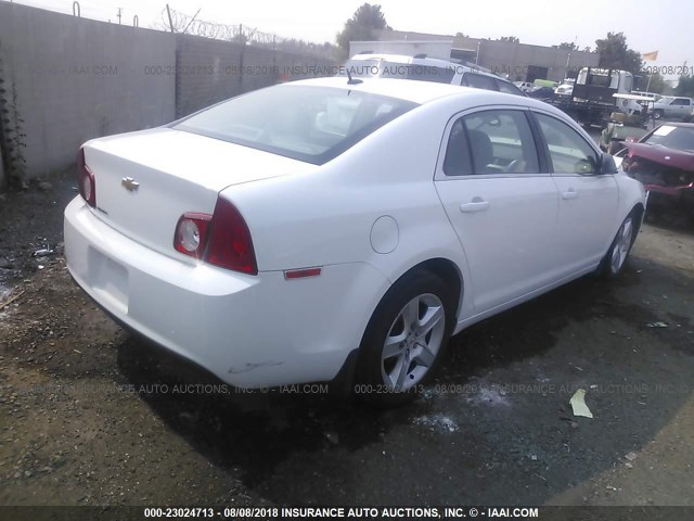 1G1ZB5E15BF249497 - 2011 CHEVROLET MALIBU LS Ağ foto 4