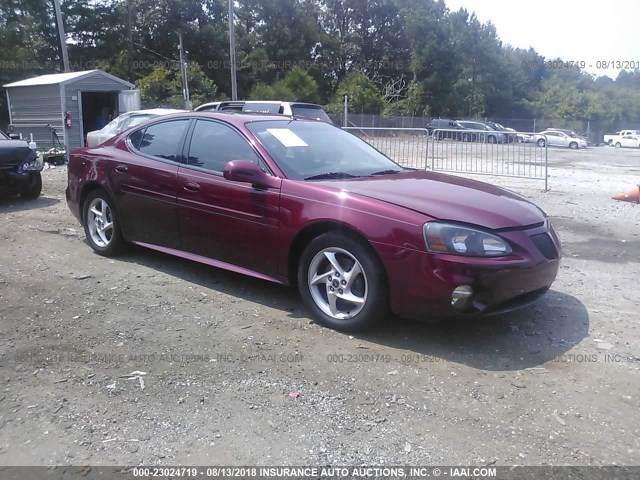 2G2WR524141375004 - 2004 PONTIAC GRAND PRIX GTP BURGUNDY photo 1