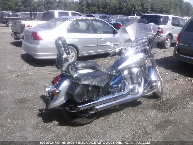 JKAVN2D1X8A025333 - 2008 KAWASAKI VN900 D BLUE photo 4