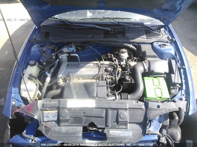 1G1JF12F237238138 - 2003 CHEVROLET CAVALIER LS 蓝色 照片 10