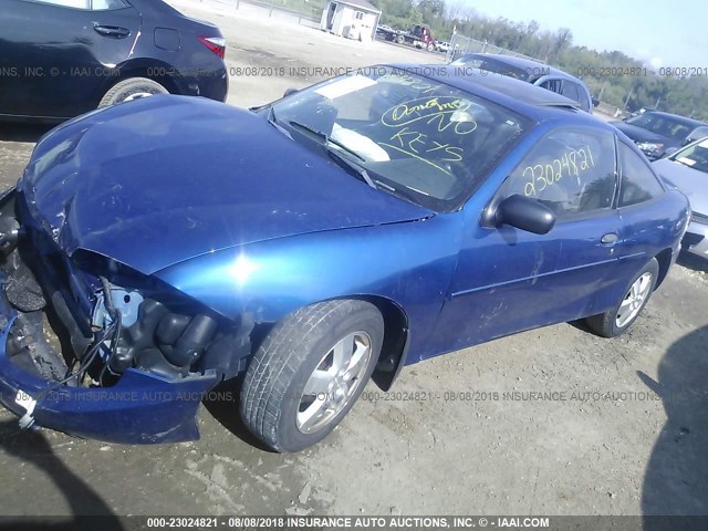 1G1JF12F237238138 - 2003 CHEVROLET CAVALIER LS 蓝色 照片 2