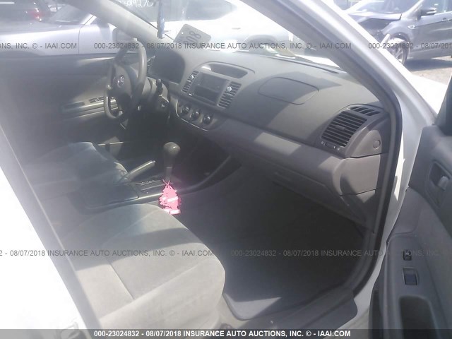 4T1BE32K92U500269 - 2002 TOYOTA CAMRY LE/XLE/SE Ağ foto 5