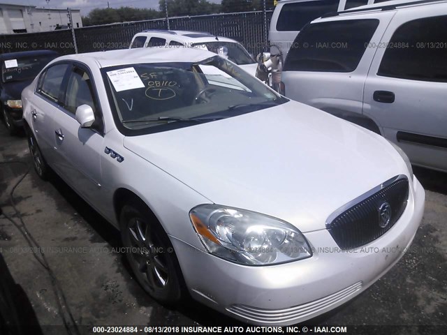 1G4HD572X6U237023 - 2006 BUICK LUCERNE CXL WHITE photo 1