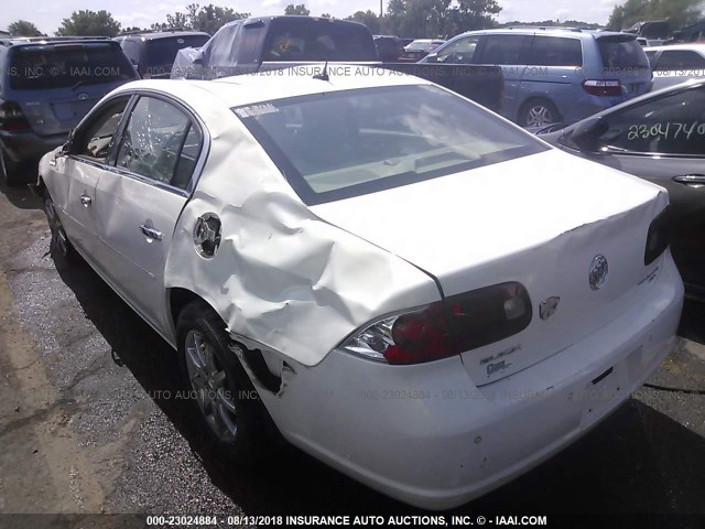 1G4HD572X6U237023 - 2006 BUICK LUCERNE CXL WHITE photo 3