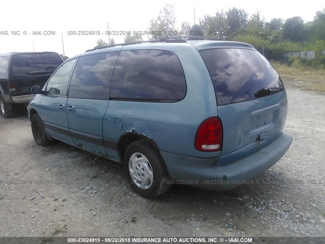 2B4GP44G4XR323067 - 1999 DODGE GRAND CARAVAN SE/SPORT BLUE photo 3