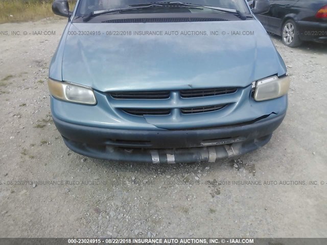 2B4GP44G4XR323067 - 1999 DODGE GRAND CARAVAN SE/SPORT BLUE photo 6