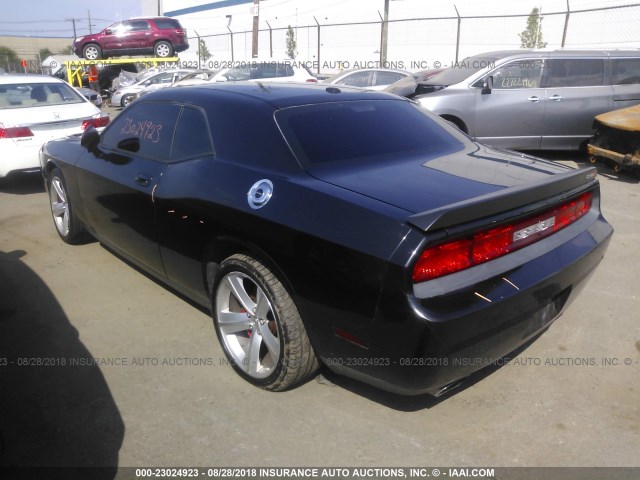 2B3LJ74W68H312009 - 2008 DODGE CHALLENGER SRT-8 黑色 照片 3