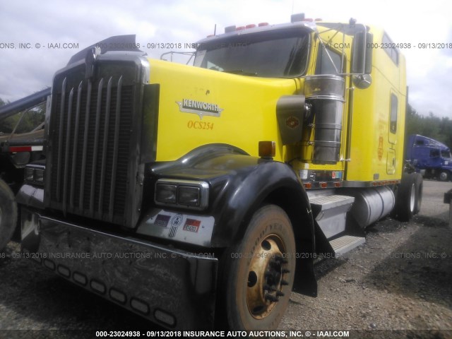 1XKWDB9X0XJ836295 - 1999 KENWORTH W900 W900 YELLOW photo 2