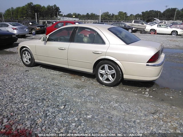 1LNHM87A2YY921634 - 2000 LINCOLN LS კრემისფერი ფოტო 3