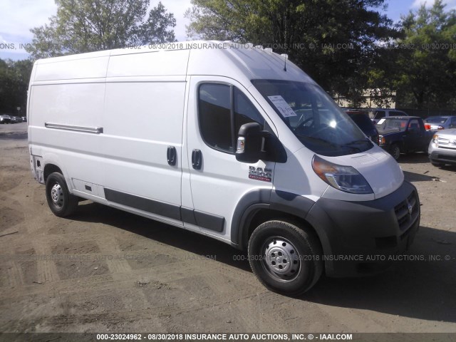 3C6TRVDG6FE500677 - 2015 RAM PROMASTER 2500 2500 HIGH WHITE photo 1