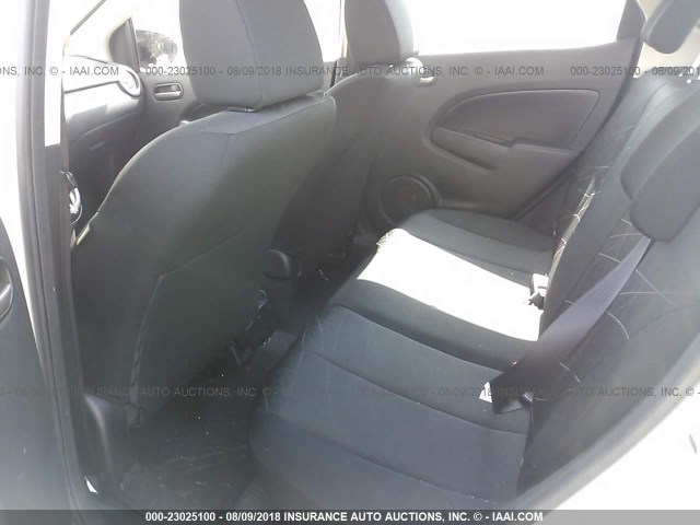 JM1DE1KZXE0174850 - 2014 MAZDA MAZDA2 SPORT WHITE photo 8