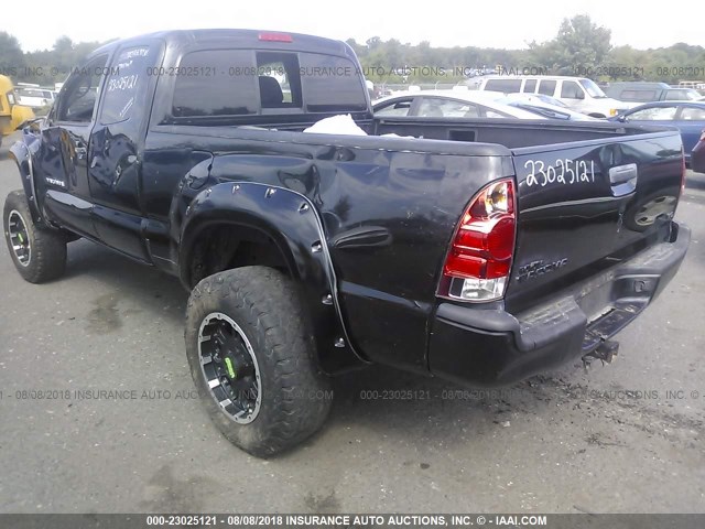 5TEUU42N87Z354705 - 2007 TOYOTA TACOMA ACCESS CAB Schwarz Foto 3
