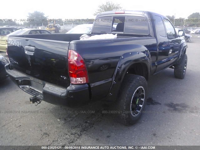 5TEUU42N87Z354705 - 2007 TOYOTA TACOMA ACCESS CAB Schwarz Foto 4