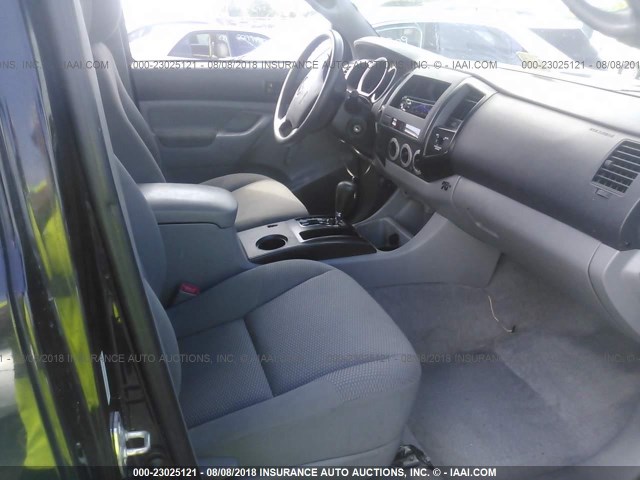 5TEUU42N87Z354705 - 2007 TOYOTA TACOMA ACCESS CAB Schwarz Foto 5