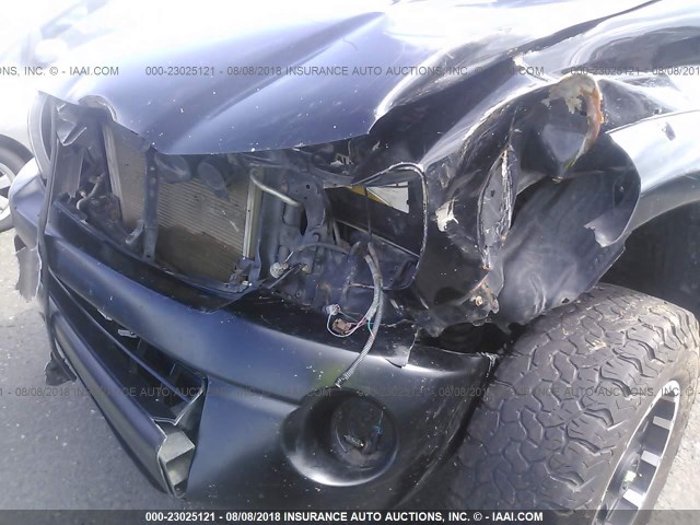 5TEUU42N87Z354705 - 2007 TOYOTA TACOMA ACCESS CAB Schwarz Foto 6