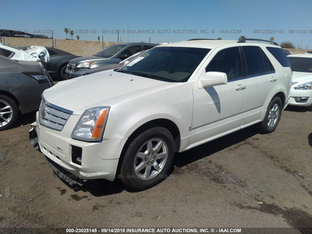 1GYEE637060155900 - 2006 CADILLAC SRX WHITE photo 2