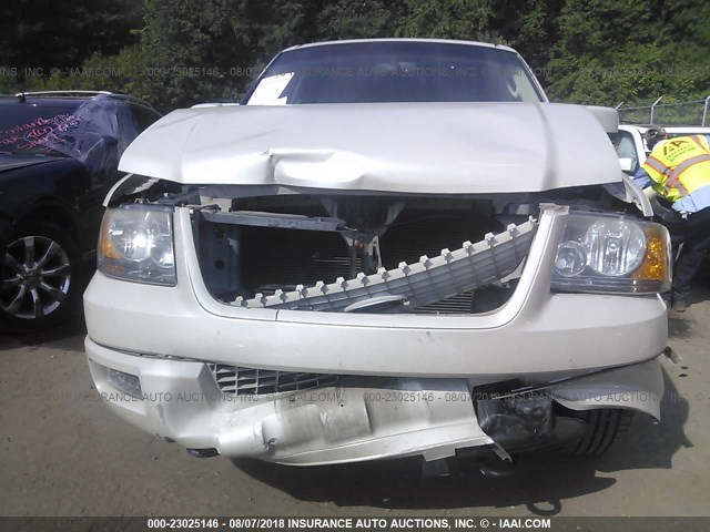 1FMFU20586LA42277 - 2006 FORD EXPEDITION LIMITED CREAM photo 6