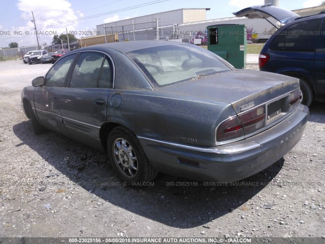 1G4CU5214Y4162301 - 2000 BUICK PARK AVENUE ULTRA TURQUOISE photo 3