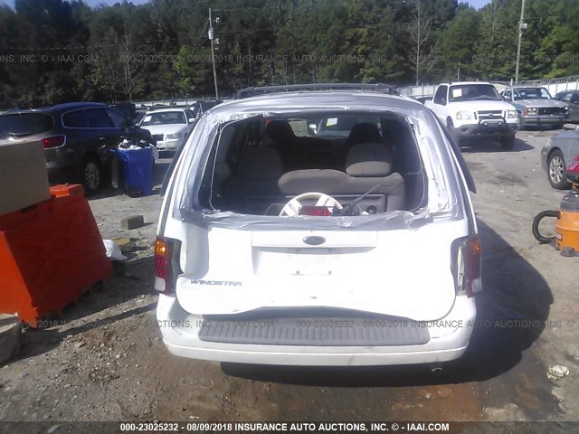 2FMZA51473BA81001 - 2003 FORD WINDSTAR LX WHITE photo 6