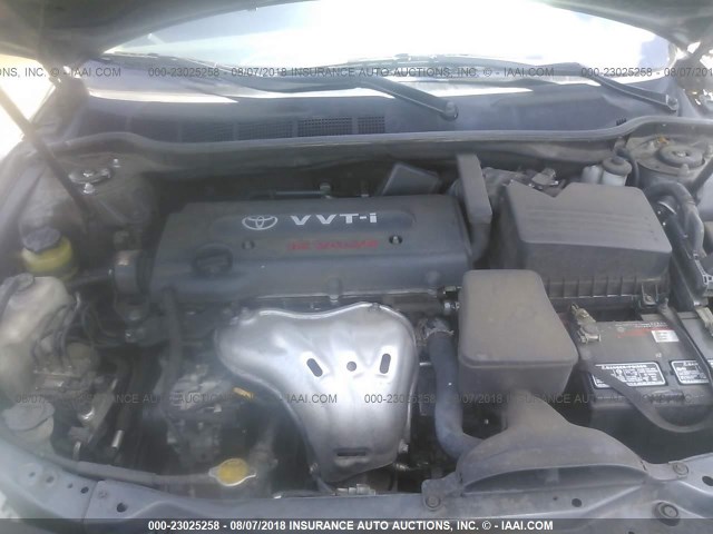 4T1BE46K47U187543 - 2007 TOYOTA CAMRY NEW GENERAT CE/LE/XLE/SE GRAY photo 10