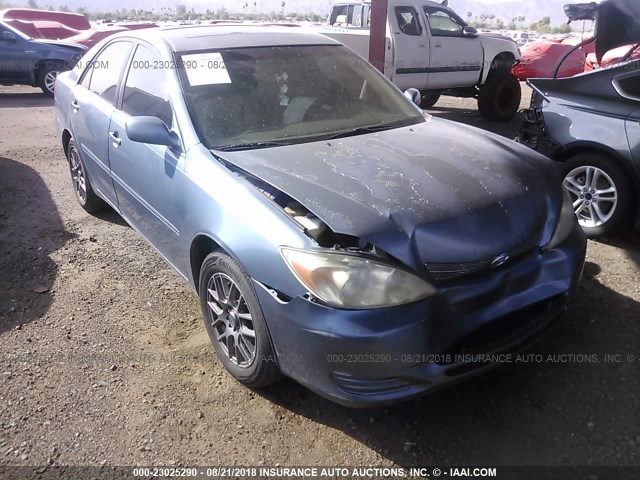 4T1BE32K64U878519 - 2004 TOYOTA CAMRY LE/XLE/SE 浅蓝色 照片 1