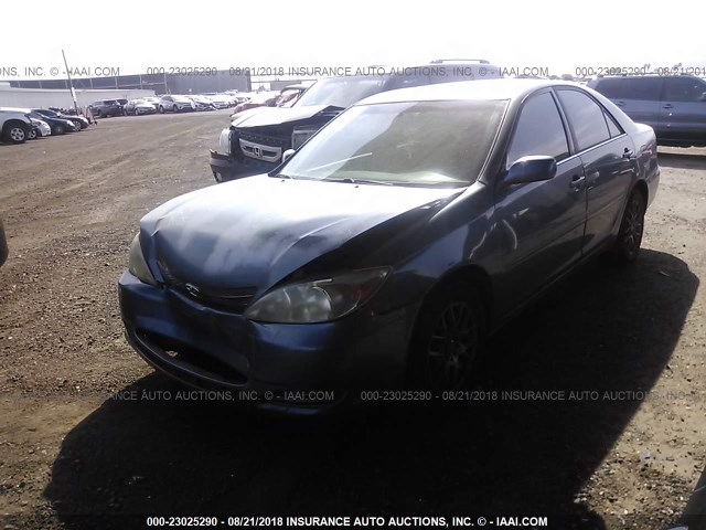 4T1BE32K64U878519 - 2004 TOYOTA CAMRY LE/XLE/SE 浅蓝色 照片 2