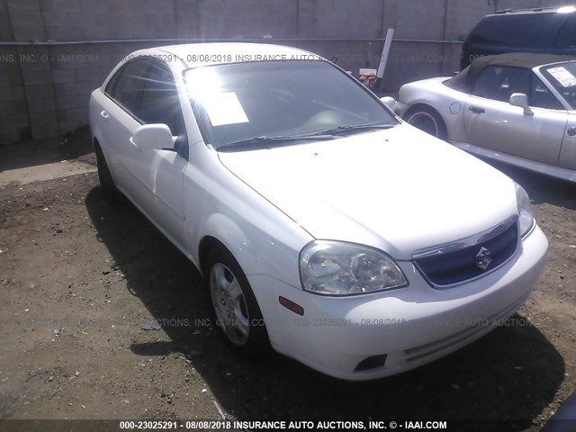 KL5JD56Z66K453280 - 2006 SUZUKI FORENZA WHITE photo 6