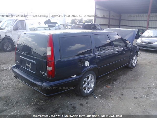 YV1LW56D0X2626384 - 1999 VOLVO V70 GLT BLUE photo 4