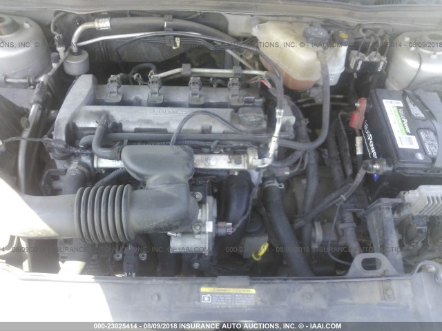 1G1ZS58F27F314286 - 2007 CHEVROLET MALIBU LS ვერცხლისფერი ფოტო 10