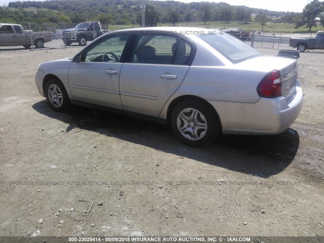 1G1ZS58F27F314286 - 2007 CHEVROLET MALIBU LS ვერცხლისფერი ფოტო 3