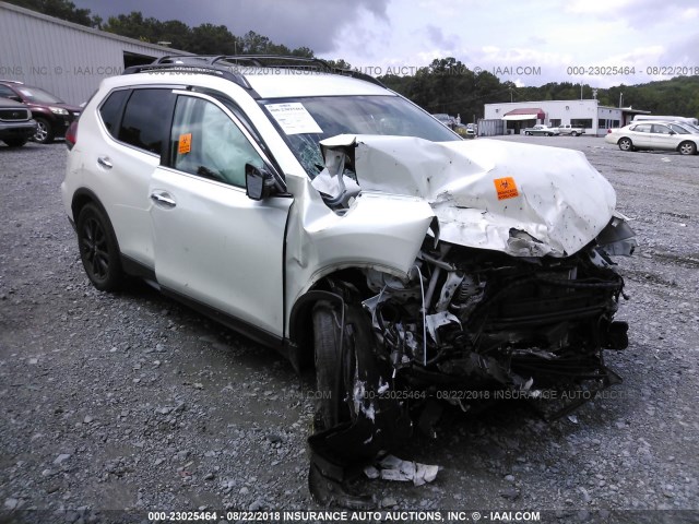 5N1AT2MT6HC815871 - 2017 NISSAN ROGUE S/SL WHITE photo 1