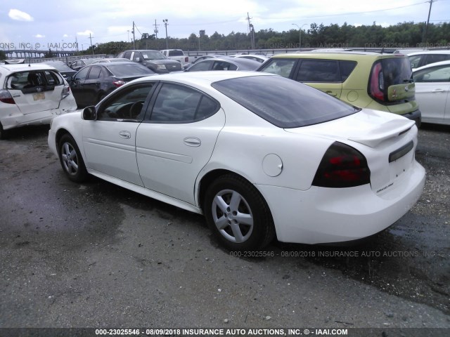 2G2WP522951174182 - 2005 PONTIAC GRAND PRIX WHITE photo 3