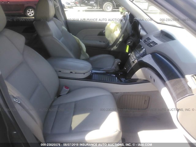 2HNYD28227H539776 - 2007 ACURA MDX GRAY photo 5